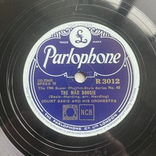 78 RPM Count Basie And His Orchestra – Bambo / The Mad Boogie PARLOPHONE UK 3012