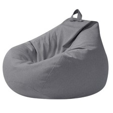 Pouf pour Enfants 100 x 120 cm（sans Remplissage）- Gris Housse de Pouf pour In...