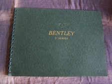 Top Rarity Gorgeous Prestige Brochure Bentley S-Series S1 from 1957!!!