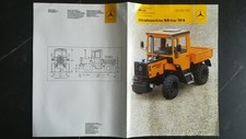 BROCHURE Tracteur Mercedes MB