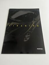 PONTIAC FIREBIRD 3.8 V6 5.0 V8 Coupe Convertible Trans Am French Brochure 1996