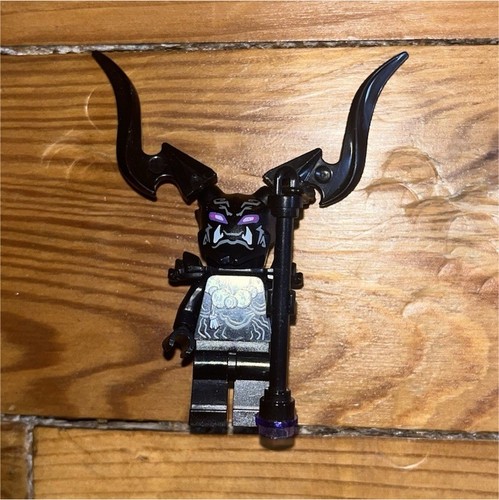 Lego minifigure noire - noire, avec