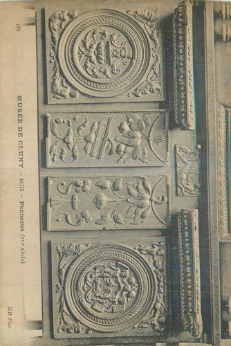Paris musee cluny wood - de,