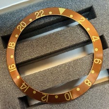 Rolex Brown NOS Insert For Gmt