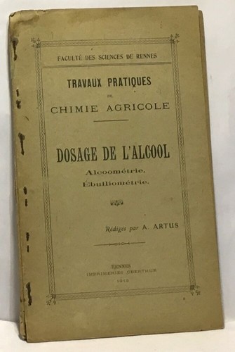 Travaux pratiques chimie - pratiques, de