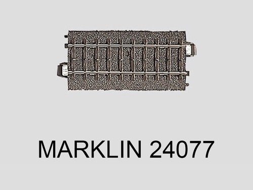 Marklin coupon droit mm - coupon, 77.5