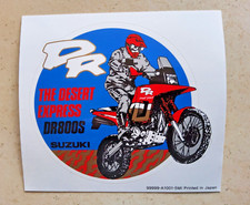 Vintage 1989 SUZUKY DR800S Motorcycle Sticker Trial Motor Sport Sticker Sticker