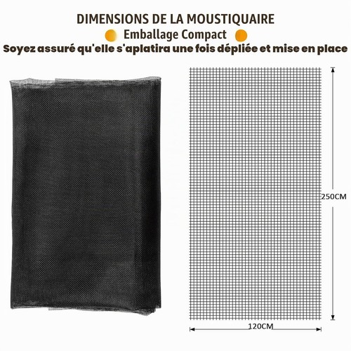 Moustiquaire fenêtre - , en