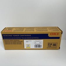 Okidata OKI C612 Toner Cartridge Yellow 46507501 OEM