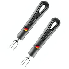 2 Fourchettes à Pommes de Terre à 3 dents Gentle - Idéales pour Contenir des ...
