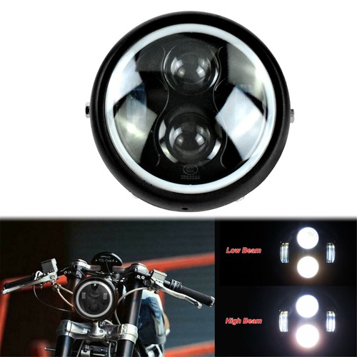 Moto phare lampe avant - 6.5'',