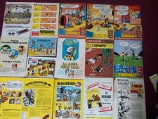 Lucky Luke publicités originales Omo Malabar Kellogg’s Biolon Tonimalt album