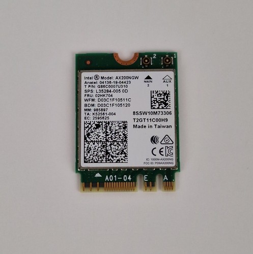 Intel ax200ngw carte réseau - intel,