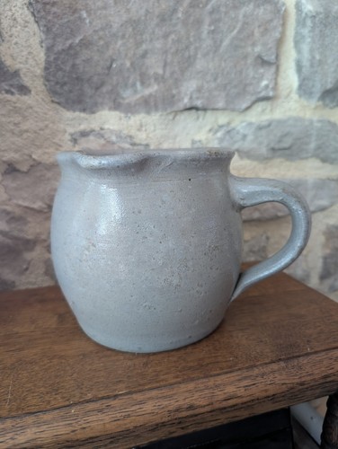 Pot lait ancien grès - ancien, en