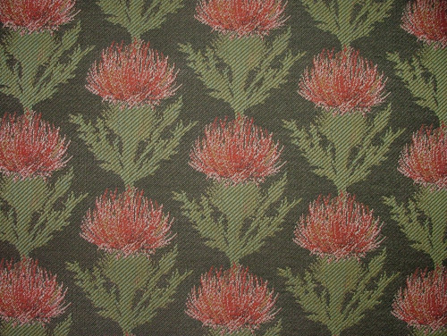 Tissu rideau chardon - rideau,