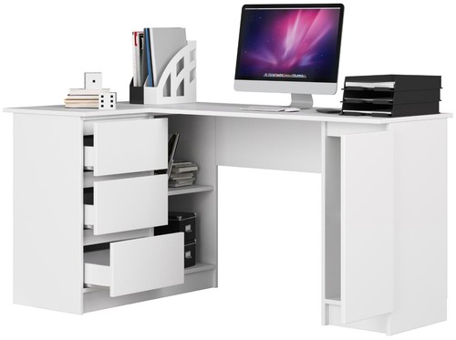 Bureau angle avec 3 - bureau,