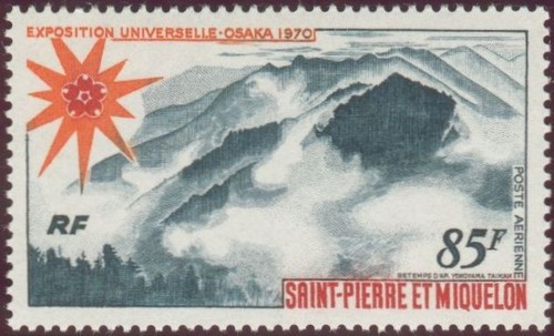 Timbre pierre miquelon - st,