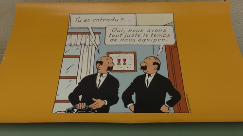 Affiche dupond de - dupond,