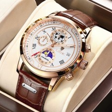 LIGE Men's Quartz Watches
