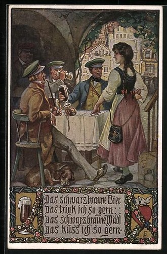 Carte postale vda association - carte,