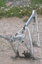 1976 MONTESA 348 COTA  OEM FRAME W/FOOT PEG'S