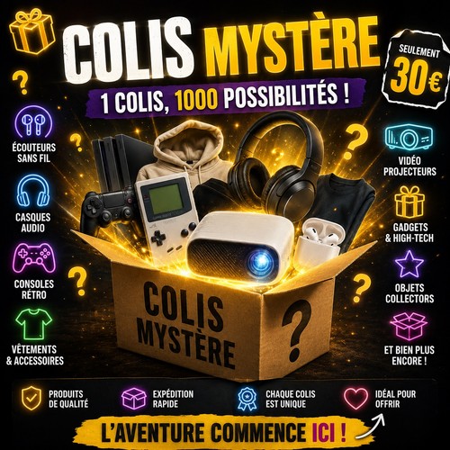 Colis mystère - colis,
