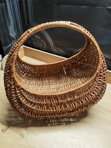 Ancien panier osier gondole - ancien,