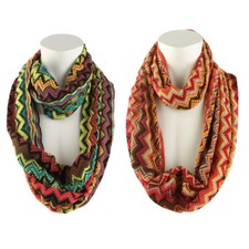 Chevron Infinity Multi Stripe