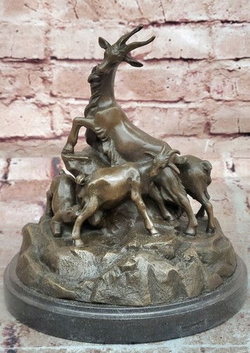 Sculpture animale bronze - en,