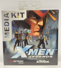 X-MEN LEGENDS II RISE OF APOCALYPSE N-GAGE FR (NEUF - BRAND NEW) MEDIA KIT