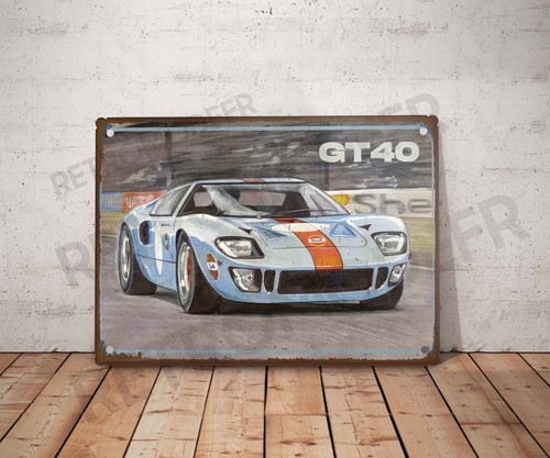 Plaque métal vintage ford - plaque,