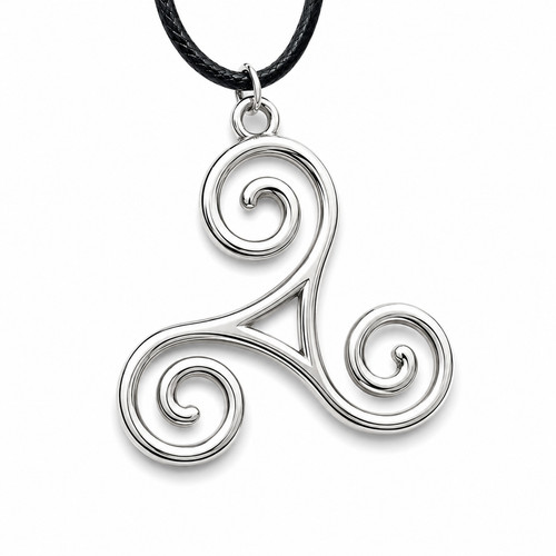 Grand collier pendentif