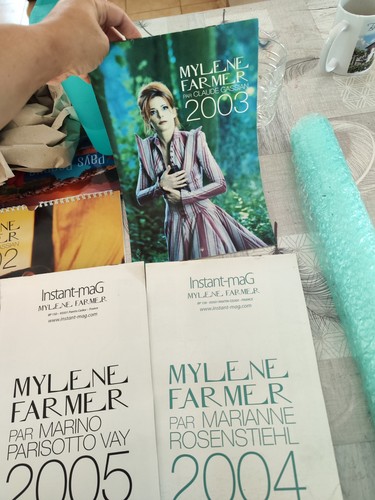 Mylène farmer lot calendriers - mylène,