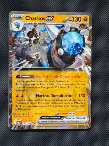 Carte pokémon charkos - pokémon, ex