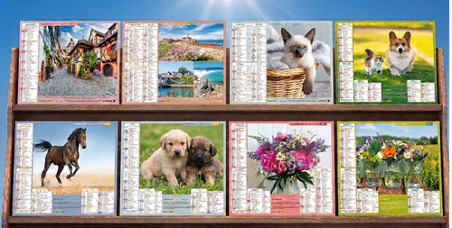 Calendriers poste 2027 - poste,