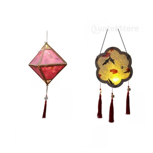 Lampes lanterne chinoise - 2x,