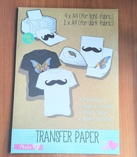 Papier transfert textile A4