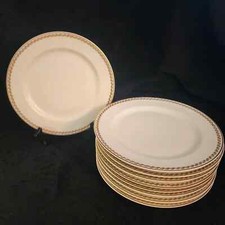 Vintage Haviland Limoges The Lisbon Plates, Set of 9