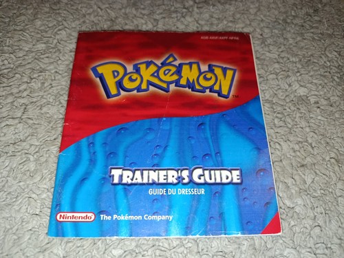 Notice pokemon version rubis - notice,