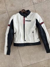 Ducati Dainese Leather Motorcycle Jacket Womens ? Size 42