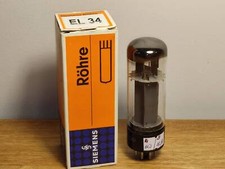 1x Mullard/ Siemens EL34 /