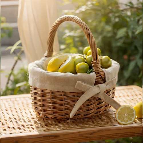 Petit panier osier - panier, en