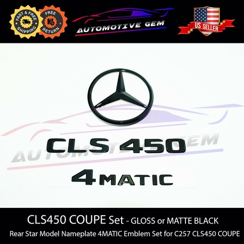 Cls450 4matic rear star emblem - 4matic,