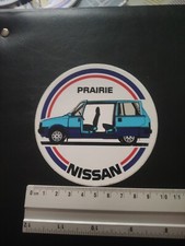 Ancien Autocollant - NISSAN - PRAIRIE .