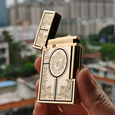 DP SECOND EMPIRE Lighter Metal Ping Sound Gas Refillable for Smoking Cigarette