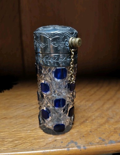 Ancien flacon parfum sels sac - flacon,