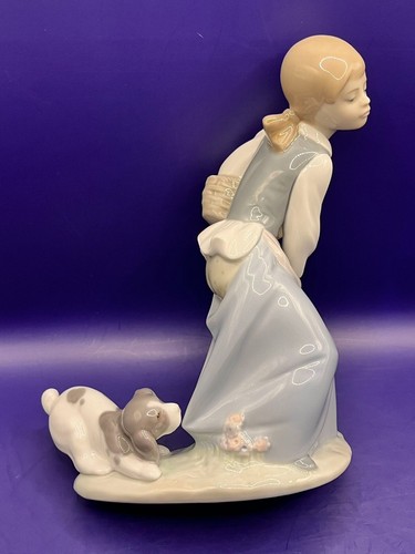 Figurine lladro chien coquin - chien,