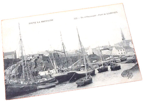 Carte postale ancienne ile - postale, d'