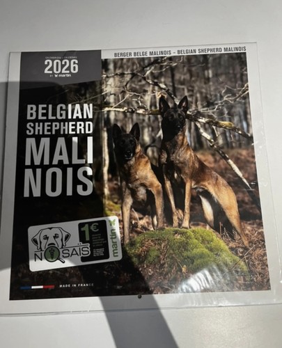 Calendrier malinois - calendrier,