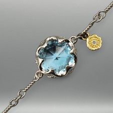 TACORI Blue Topaz .925/18K
